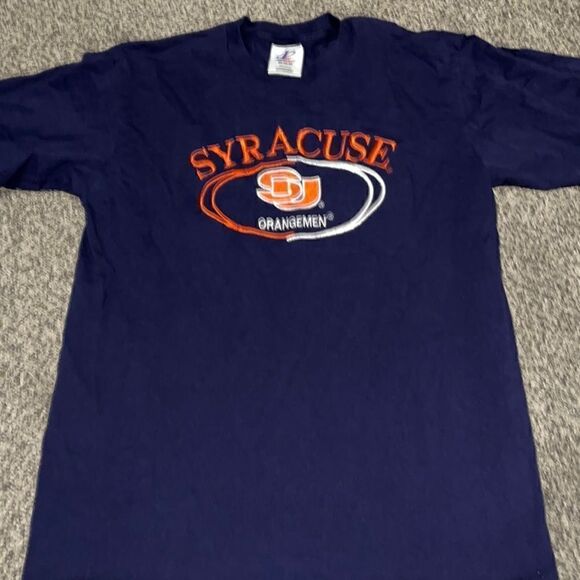 Syracuse University Orangemen - Navy T Short - M - Picture 1 of 4